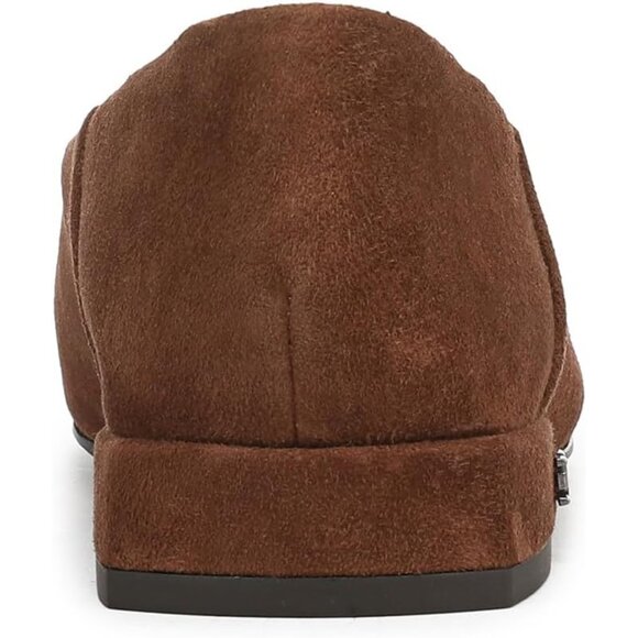 Sam Edelman Women Dark Terra Toffee Leather Pull-On Rounded Toe Ballet Flat - Picture 6 of 6